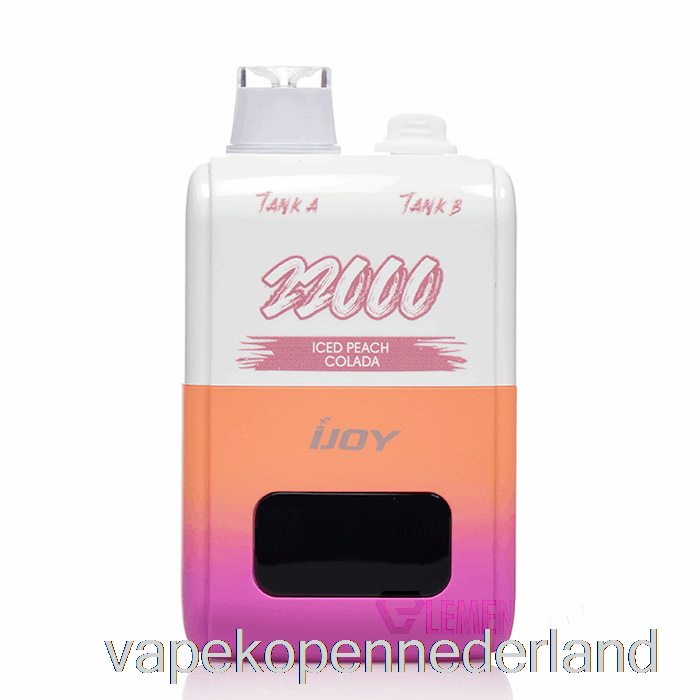 Vape Nederland Ijoy Sd22000 Wegwerp Ijs-perzik Colada